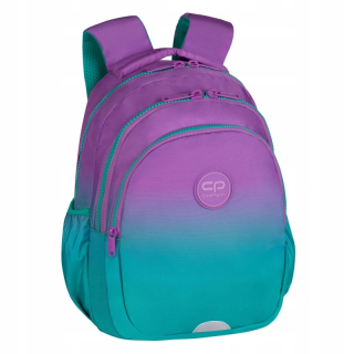CoolPack viackomorový školský batoh Odtiene fialovej, Odtiene zelenej 21 rokov